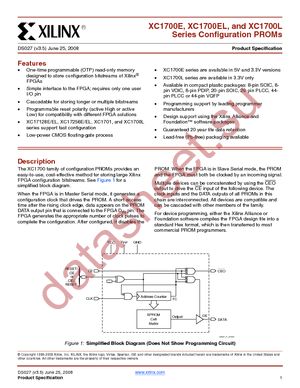 XC1701PD8I datasheet  